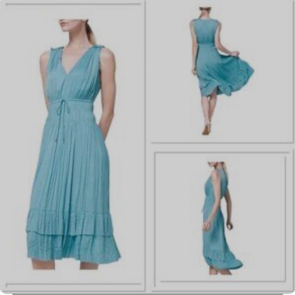 NWT WHBM silky dress - Picture 3 of 7